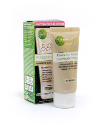 bb cream color garnier